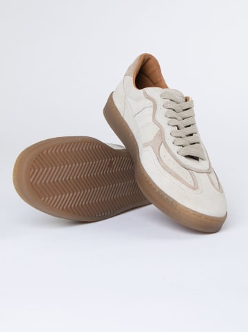 PAUL VESTERBRO Leder-Sneakers in Beige