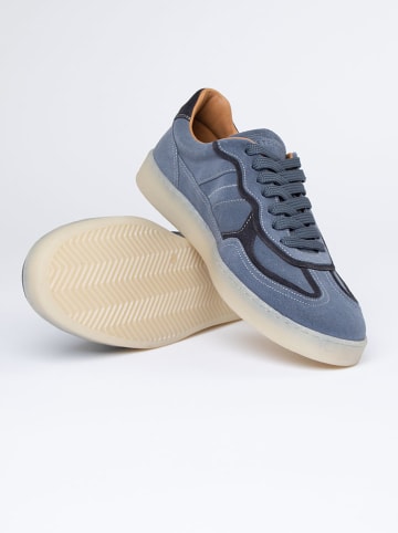 PAUL VESTERBRO Leder-Sneakers in Blau