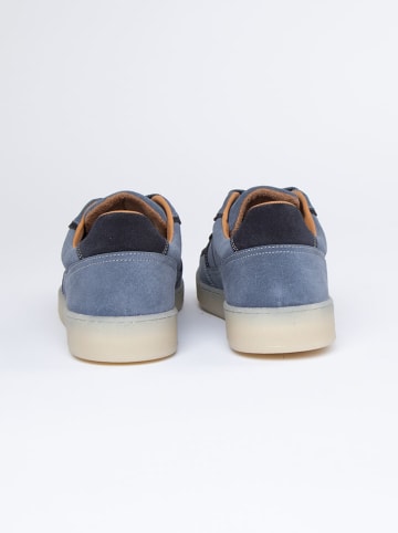 PAUL VESTERBRO Leder-Sneakers in Blau