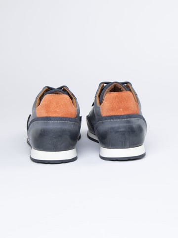 PAUL VESTERBRO Leder-Sneakers in Blau