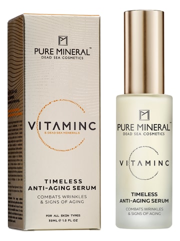 PURE MINERAL Serum anti-aging "Vitamin C Timeless" - 30 ml