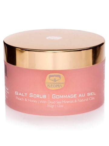 KEDMA Peeling solny "Peach-Honey" - 350 g