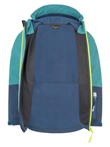 Trollkids Softshelljas "Skjorta" turquoise