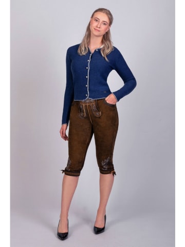 Edelnice Lederhose "Juliane" in Braun