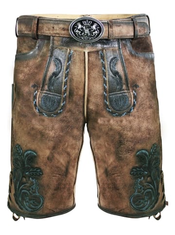 Edelnice Lederhose "Florian" in Braun