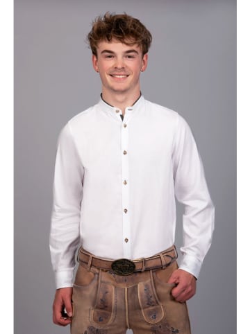 Edelnice Trachtenhemd "Simon" in Weiß