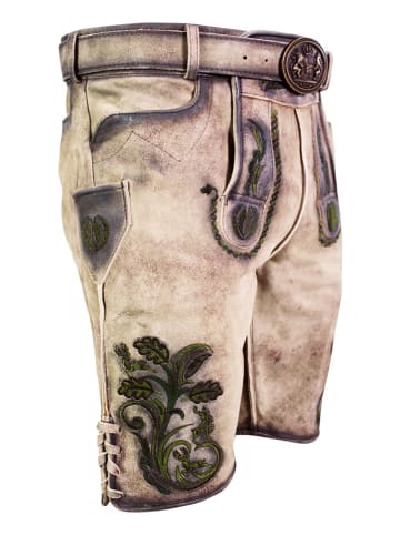 Edelnice Lederhose "Michael" in Beige