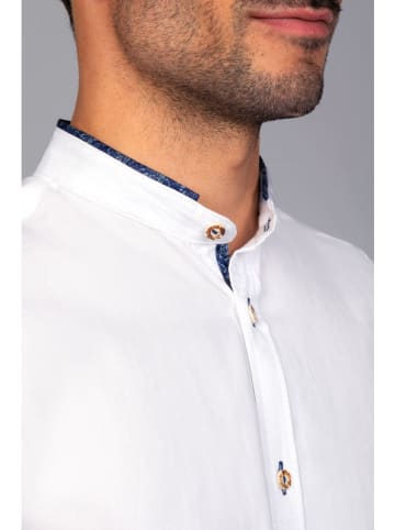 Edelnice Trachtenhemd "Simon" in Weiß