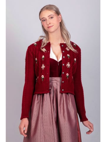 Edelnice Wollcardigan "Lucia" in Bordeaux
