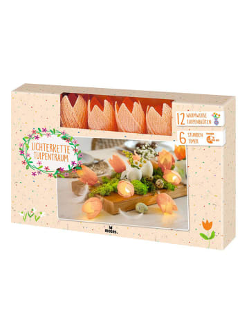 moses. Łańcuch świetlny LED "Tulip Dream" w kolorze brzoskwiniowym - dł. 220 cm