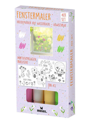 moses. Fenstermaler-Set in Bunt - ab 6 Jahren