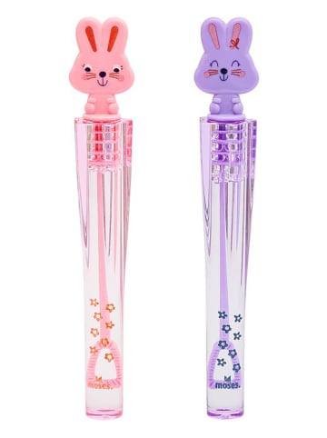 moses. Bańki mydlane (4 szt.) "Rabbit Fun" - 3+ (produkt niespodzianka)