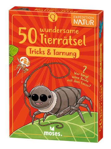 moses. Kartenspiel "50 wundersame Tierrätsel - Tricks & Tarn" - ab 7 Jahren