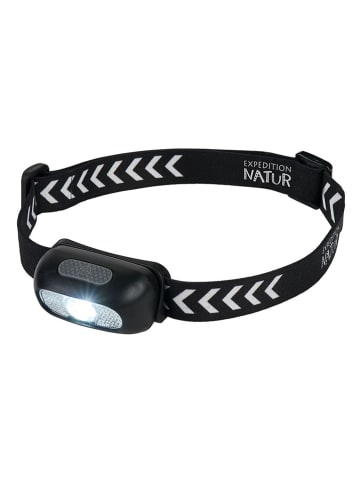 moses. LED-Kopflampe "Expedition Natur" in Schwarz