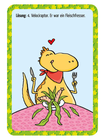 moses. Kartenspiel "50 dinostarke Rätsel" - ab 6 Jahren