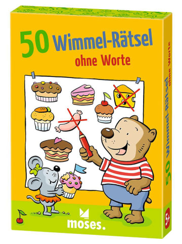 moses. Kartenspiel "50 Wimmel-Rätsel ohne Worte" - ab 5 Jahren
