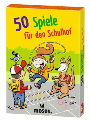 moses. Kartenspiel-Set "50 Spiele für den Schulhof" - ab 6 Jahren
