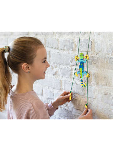 moses. Holzbausatz "Klettergecko" in Grün/ Blau - ab 8 Jahren
