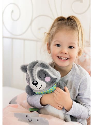 moses. Wärmflasche "Waschbär" in Grau/ Weiß - 600 ml