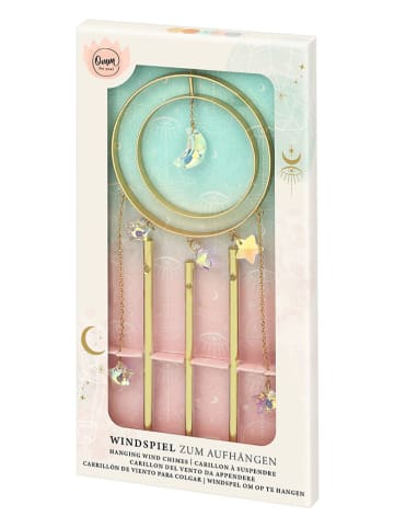 moses. Windspiel "Omm for you" in Gold/ Bunt