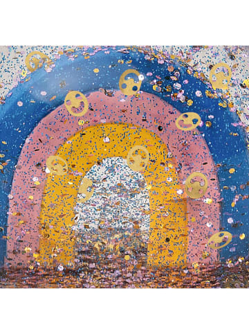 moses. Schneekugel "Rainbow" in Bunt