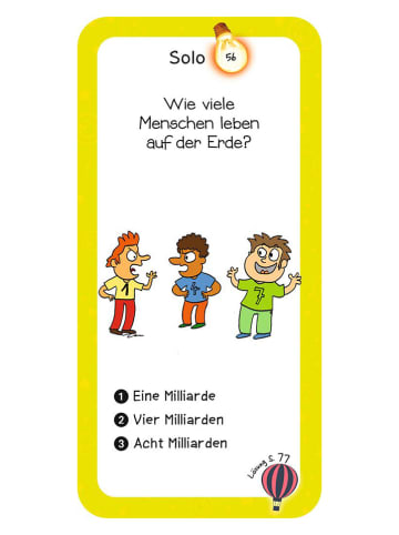 moses. Quizz "Das Rund um die Welt-Quiz" - ab 8 Jahren