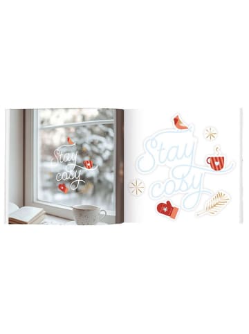 moses. Fenstersticker-Buch "Winterwunder" in Bunt