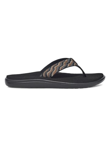 Teva Teenslippers zwart/grijs/beige