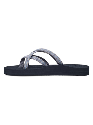 Teva Teenslippers "Olowahu" donkerblauw/blauw