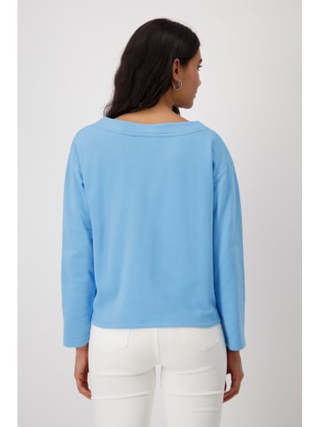 monari Sweatshirt lichtblauw