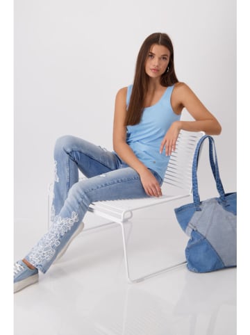 monari Top lichtblauw