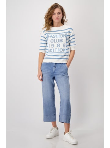 monari Trui crème/blauw