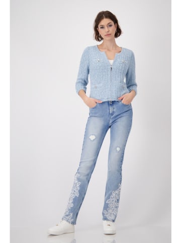 monari Vest lichtblauw