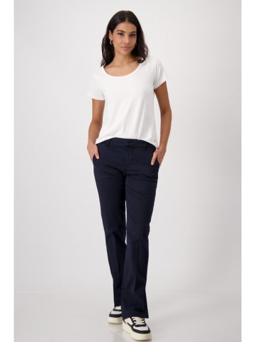 monari Chinobroek donkerblauw