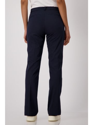 monari Chinobroek donkerblauw