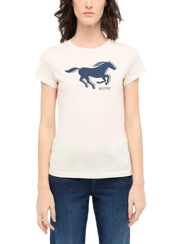 Mustang Shirt crème
