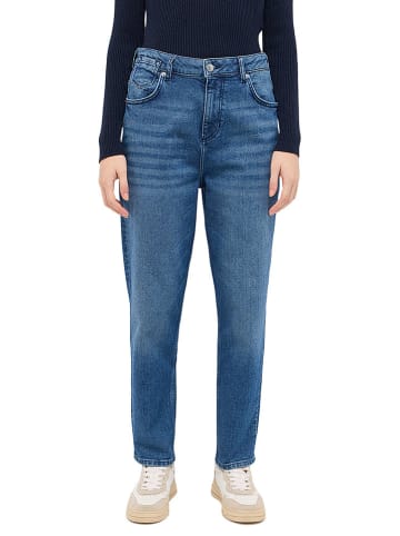 Mustang Spijkerbroek "Charlotte" - tapered fit - blauw