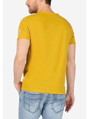 Timezone Shirt mosterdgeel