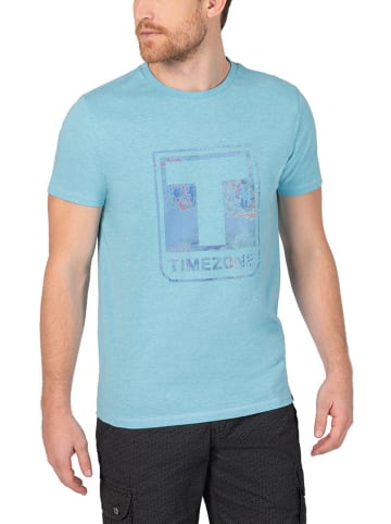Timezone Shirt lichtblauw