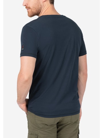 Timezone Shirt donkerblauw