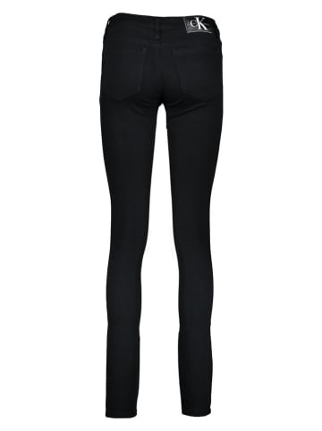CALVIN KLEIN JEANS Spijkerbroek - skinny fit - zwart