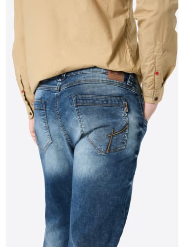 Timezone Dżinsy "Coast" - Regular fit - w kolorze błękitnym