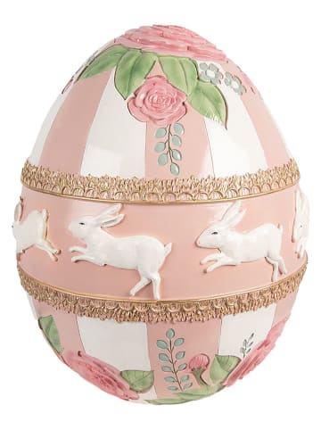 Clayre&Eef Decofiguur ''Ei'' lichtroze - (H)46 x Ø 38 cm