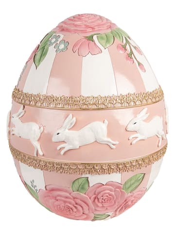 Clayre&Eef Decofiguur ''Ei'' lichtroze - (H)46 x Ø 38 cm