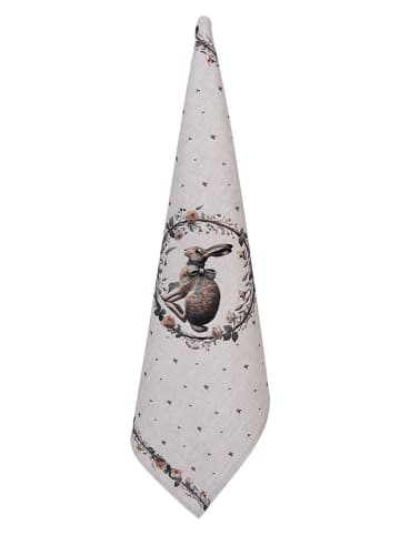 Clayre&Eef Theedoek wit - (L)70 x (B)50 cm