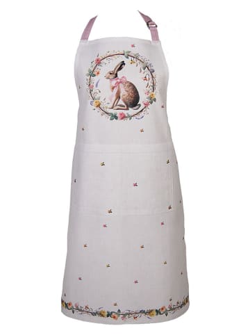 Clayre&Eef Kochschürze in Weiß - (L)85 x (B)70 cm