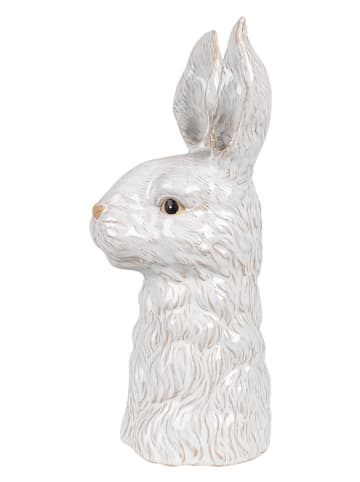 Clayre&Eef Vaas "Konijntje" wit - (B)13 x (H)33 x (D)14 cm