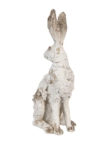 Clayre&Eef Figurka dekoracyjna w kolorze beżowym - 17 x 47 x 24 cm