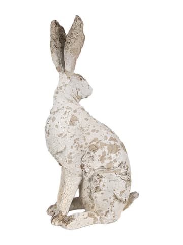 Clayre&Eef Decoratief figuur "Konijntje" beige - (B)17 x (H)47 x (D)24 cm