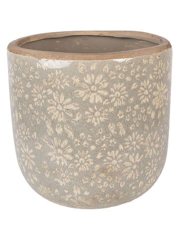 Clayre&Eef Bloempot beige - (H)19 x Ø  20 cm